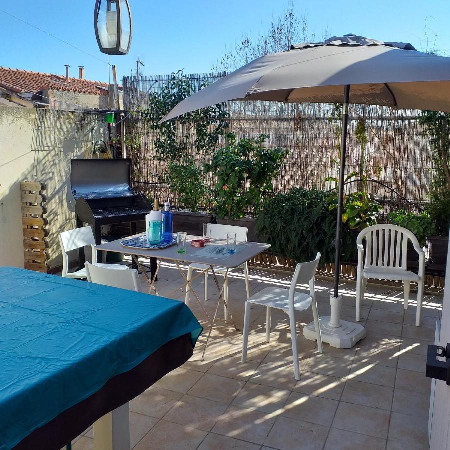 Albasud - Appartement Meuble Avec Terrasse - Salses Le Chateau 66 Exterior foto